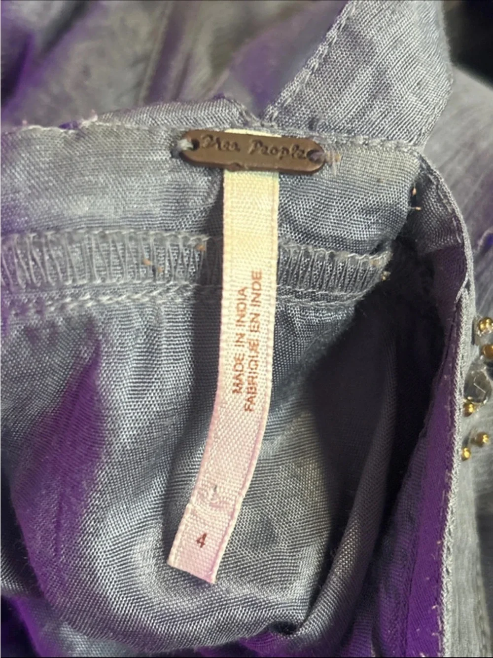 Free people size 4 boho fairycore dress celestial collection